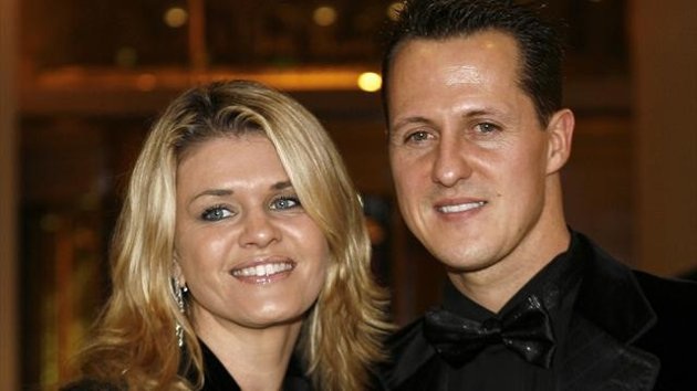 Corrina and Michael Schumacher 